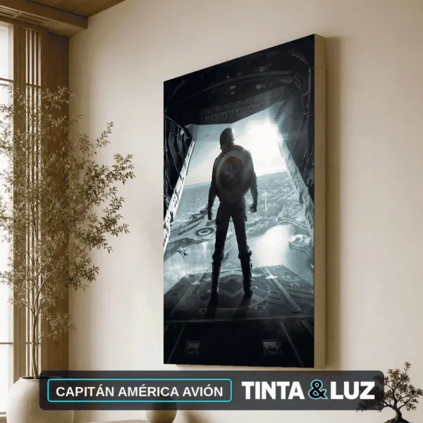 CAPITÁN AMÉRICA AVIÓN