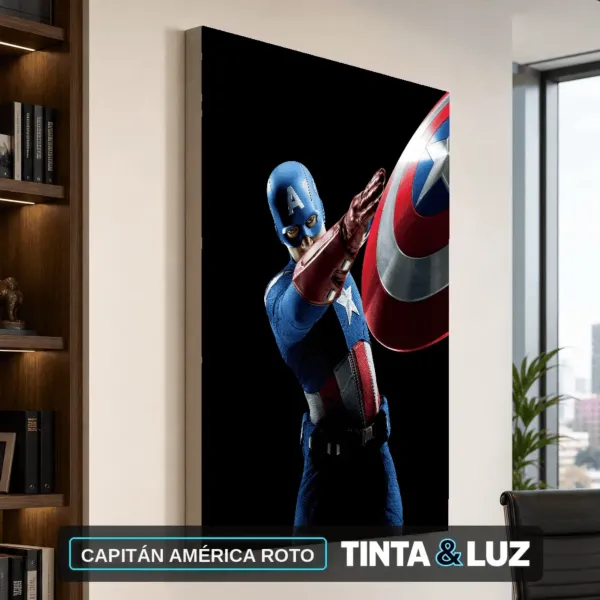 CAPITÁN AMÉRICA ROTO