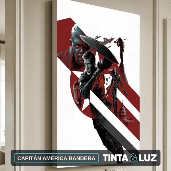 CAPITÁN AMÉRICA BANDERA