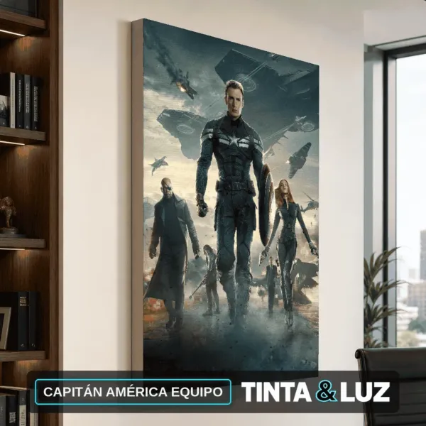 CAPITÁN AMÉRICA EQUIPO