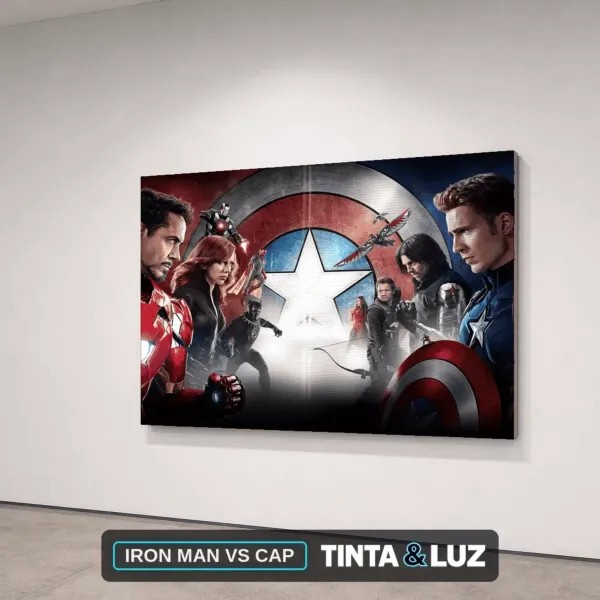 IRON MAN VS CAP