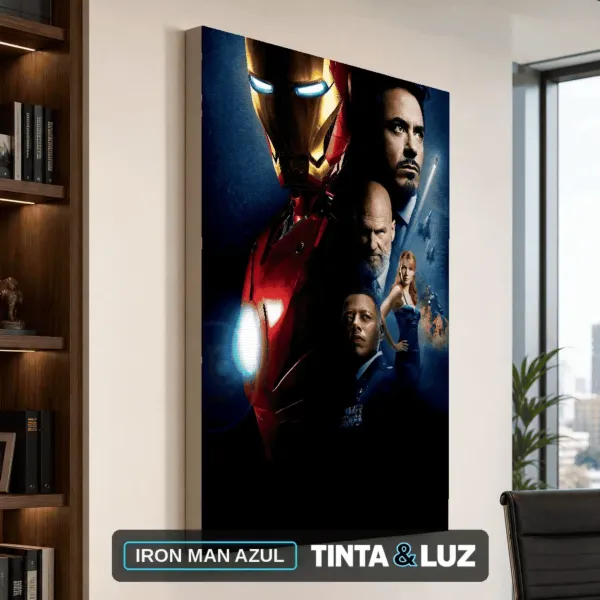 IRON MAN AZUL