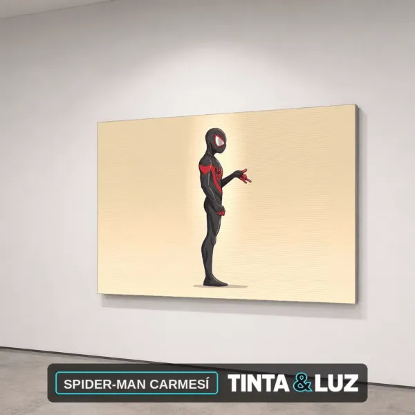 SPIDER-MAN CARMESÍ