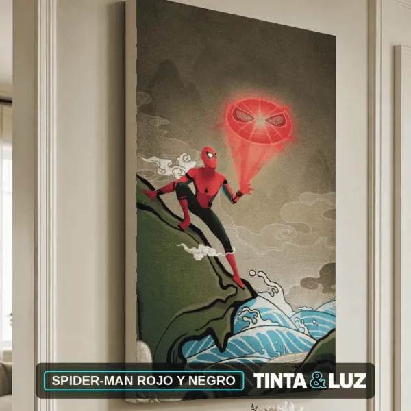 SPIDER-MAN ROJO Y NEGRO