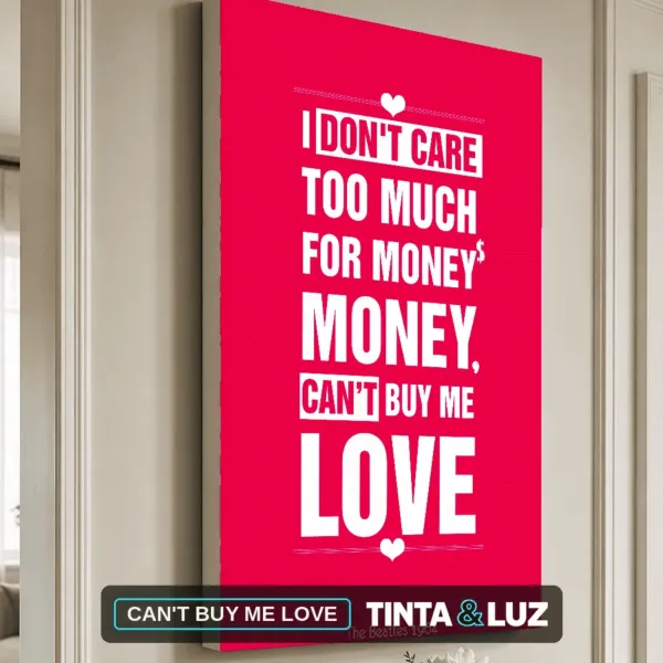 CAN'T BUY ME LOVE