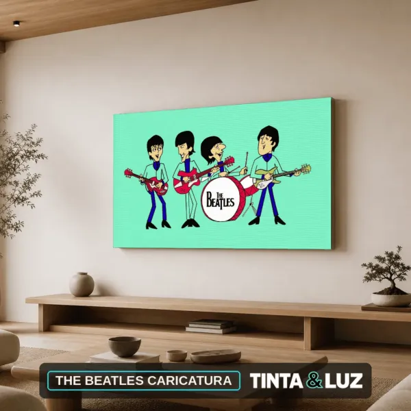 THE BEATLES CARICATURA