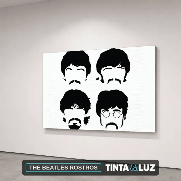 THE BEATLES ROSTROS