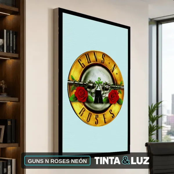 GUNS N ROSES NEÓN
