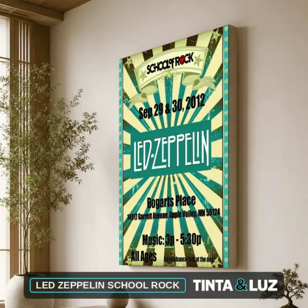 LED ZEPPELIN SCHOOL ROCK