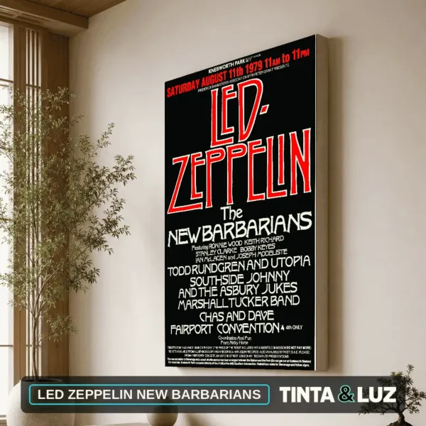 LED ZEPPELIN NEW BARBARIANS
