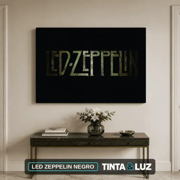 LED ZEPPELIN NEGRO