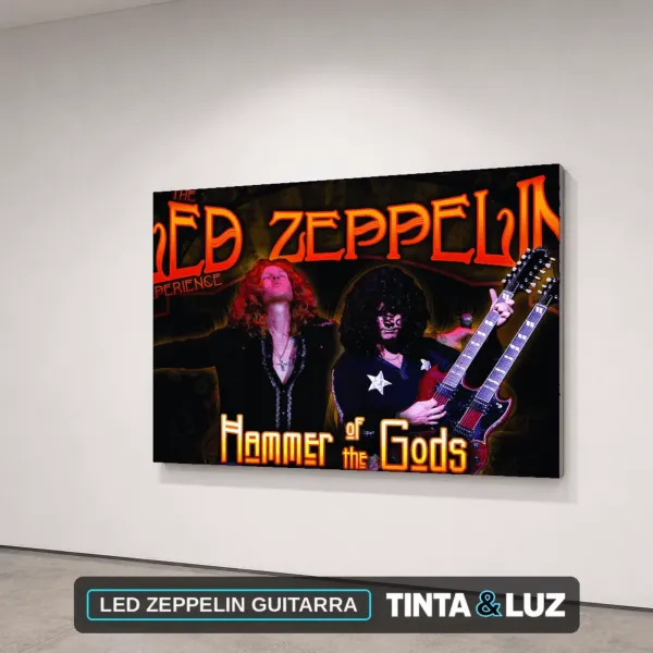 LED ZEPPELIN GUITARRA