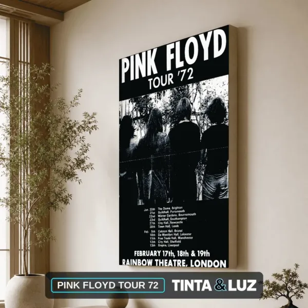 PINK FLOYD TOUR 72