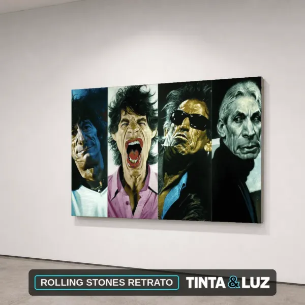 ROLLING STONES RETRATO