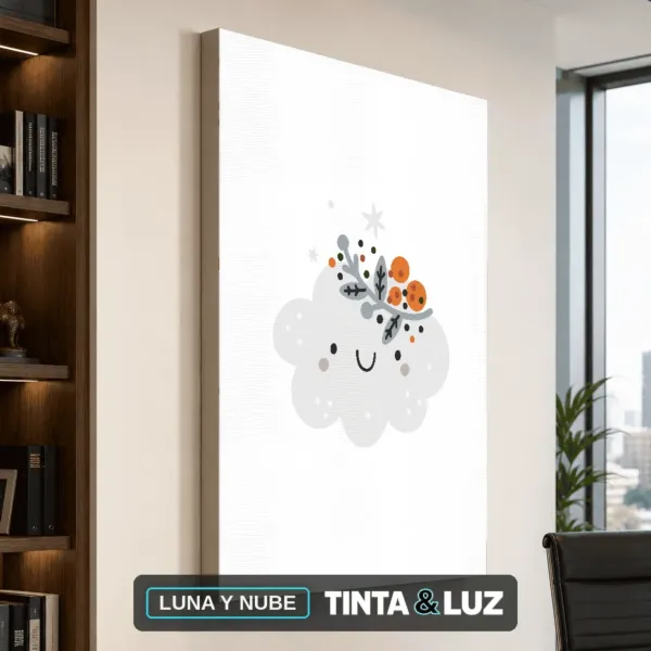 LUNA Y NUBE