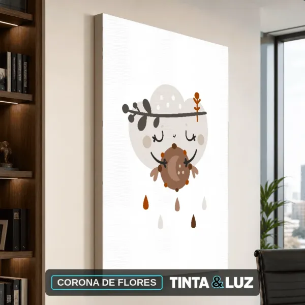 CORONA DE FLORES