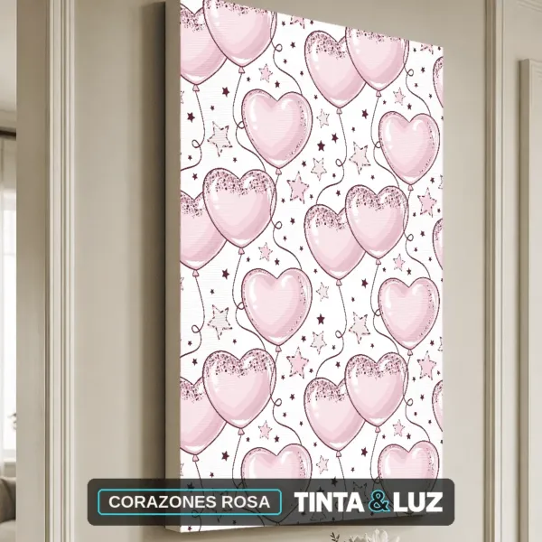 CORAZONES ROSA