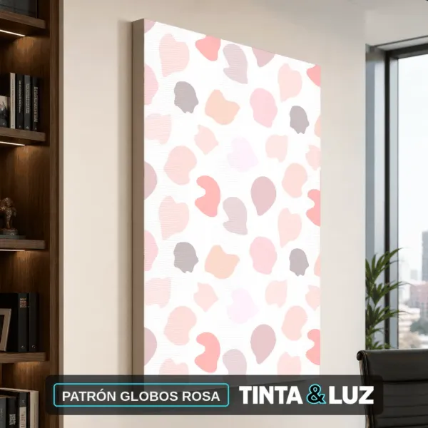 PATRÓN GLOBOS ROSA