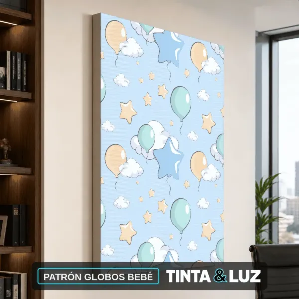 PATRÓN GLOBOS BEBÉ