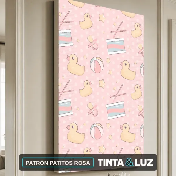 PATRÓN PATITOS ROSA