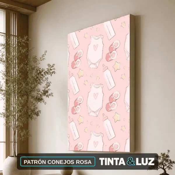 PATRÓN CONEJOS ROSA