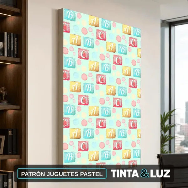 PATRÓN JUGUETES PASTEL