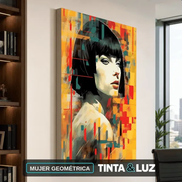 MUJER GEOMÉTRICA