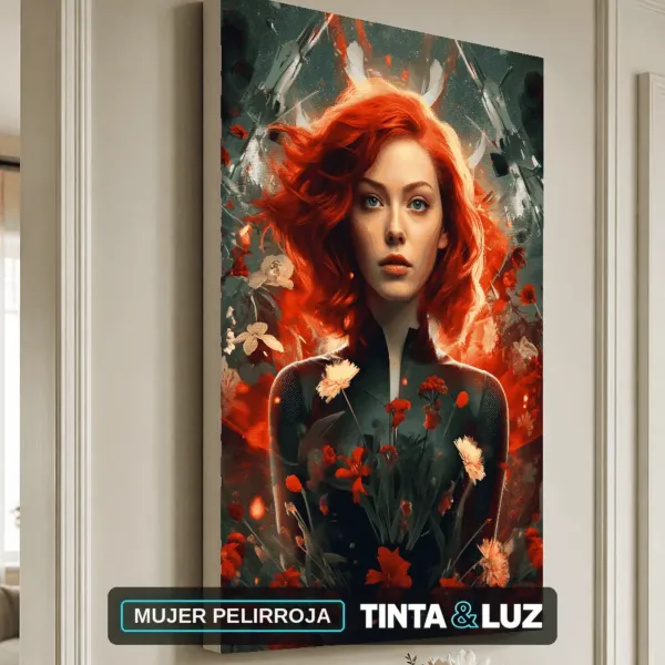 MUJER PELIRROJA