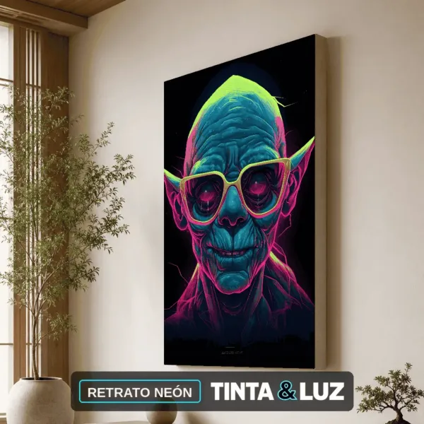 RETRATO NEÓN
