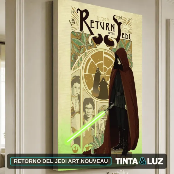 RETORNO DEL JEDI ART NOUVEAU