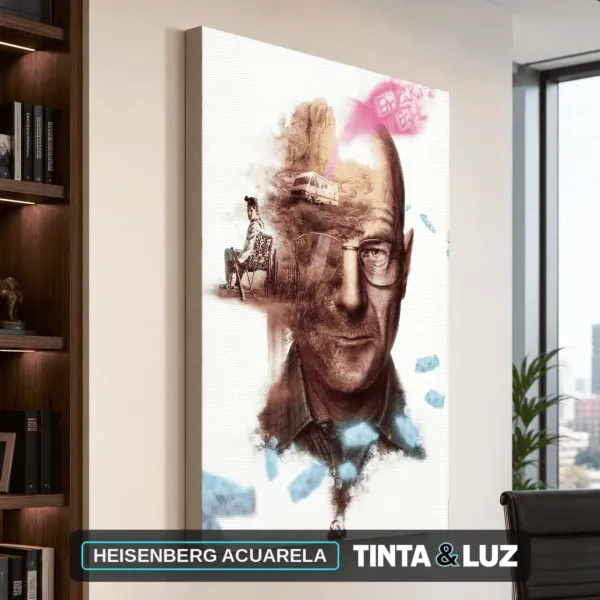 HEISENBERG ACUARELA