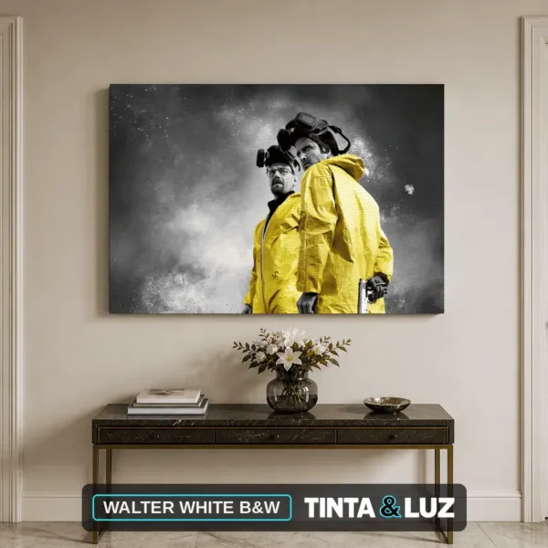 WALTER WHITE B&W