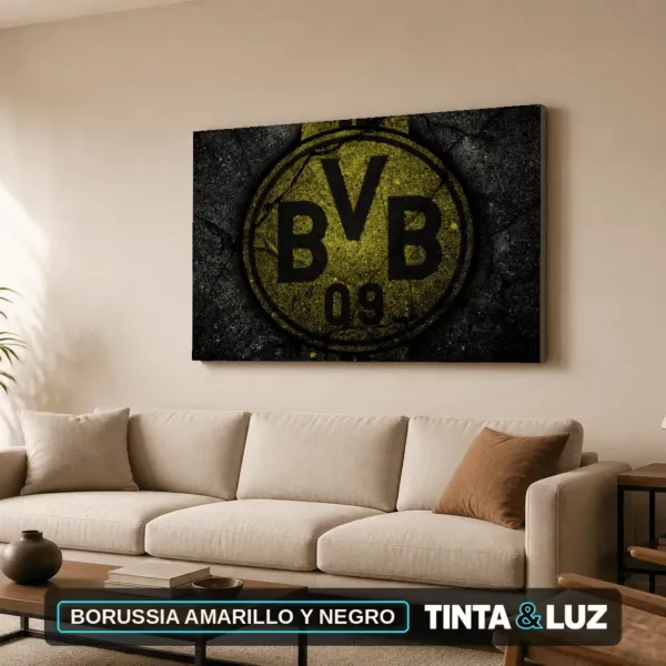 BORUSSIA AMARILLO Y NEGRO