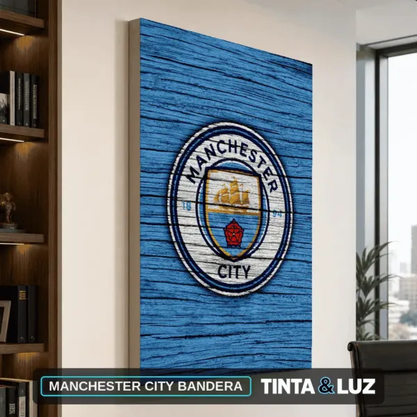 MANCHESTER CITY BANDERA