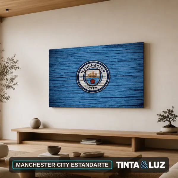 MANCHESTER CITY ESTANDARTE