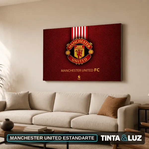 MANCHESTER UNITED ESTANDARTE