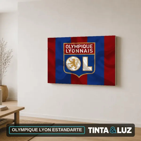 OLYMPIQUE LYON ESTANDARTE