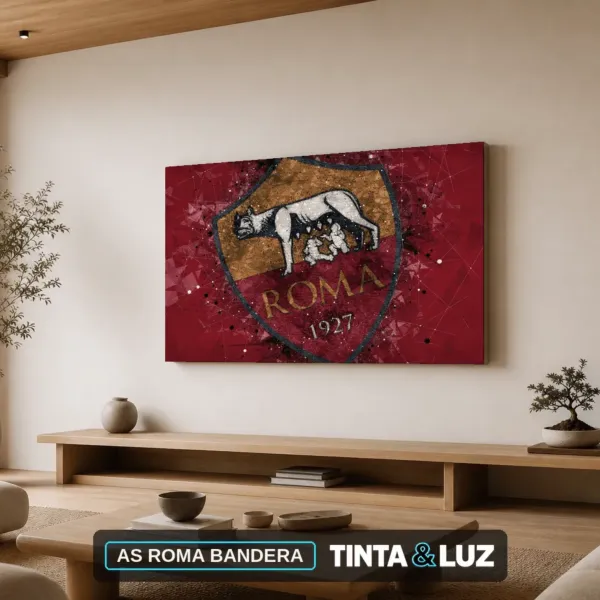 AS ROMA BANDERA