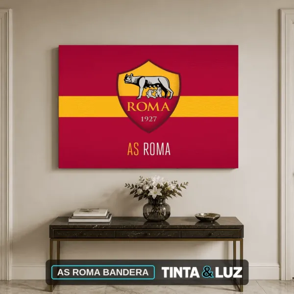 AS ROMA BANDERA
