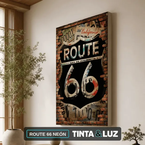 ROUTE 66 NEÓN