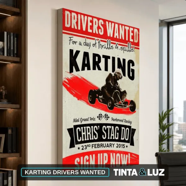 KARTING DRIVERS WANTED