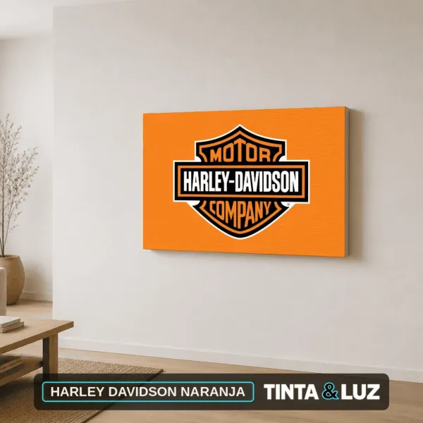 HARLEY DAVIDSON NARANJA