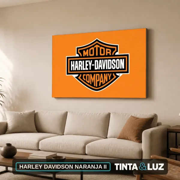 HARLEY DAVIDSON NARANJA II