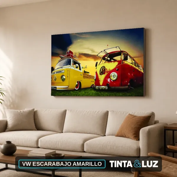 VW ESCARABAJO AMARILLO