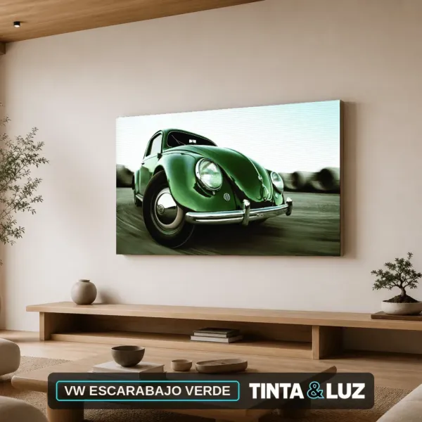 VW ESCARABAJO VERDE