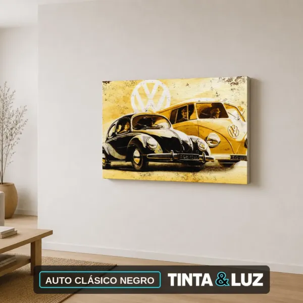 AUTO CLÁSICO NEGRO