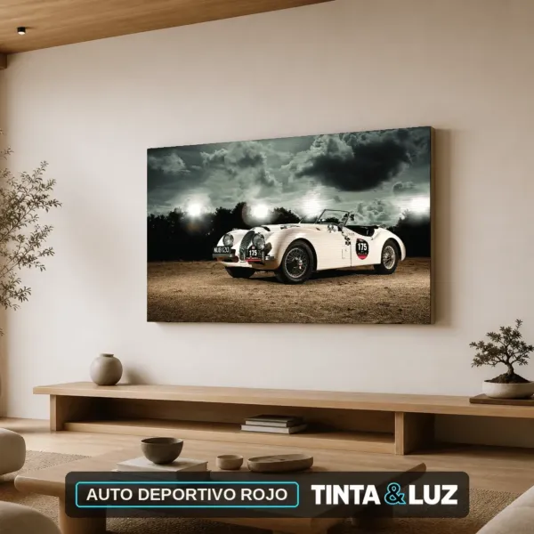 AUTO DEPORTIVO ROJO