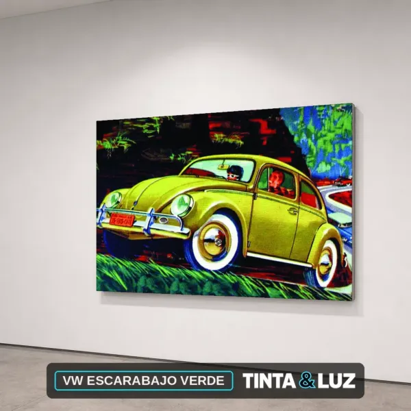 VW ESCARABAJO VERDE