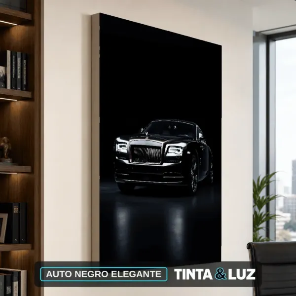 AUTO NEGRO ELEGANTE
