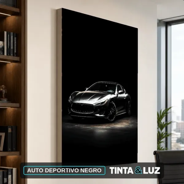 AUTO DEPORTIVO NEGRO